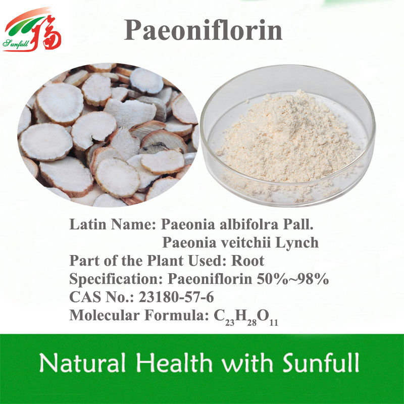 Paeoniae Radix Alba Extract 90% Paeoniflorin for anti-aging CAS 23180-57-6